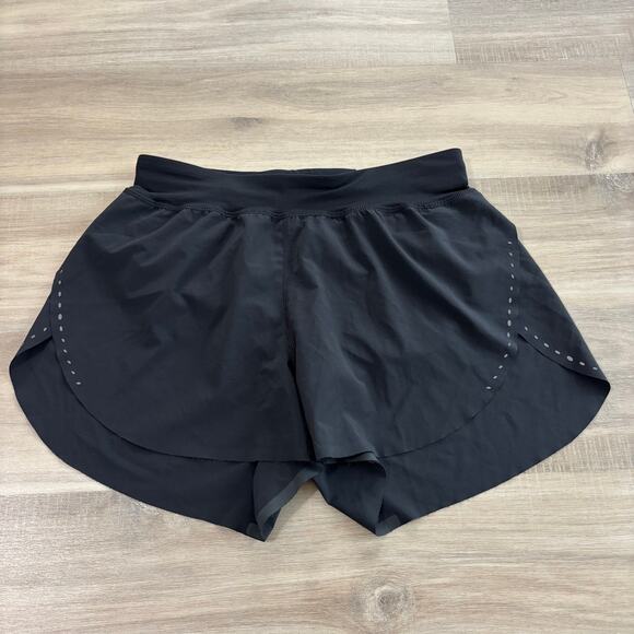 Lululemon Find Your Pace Black Short 3" Women Size 4 Running Shorts - Picture 1 of 4